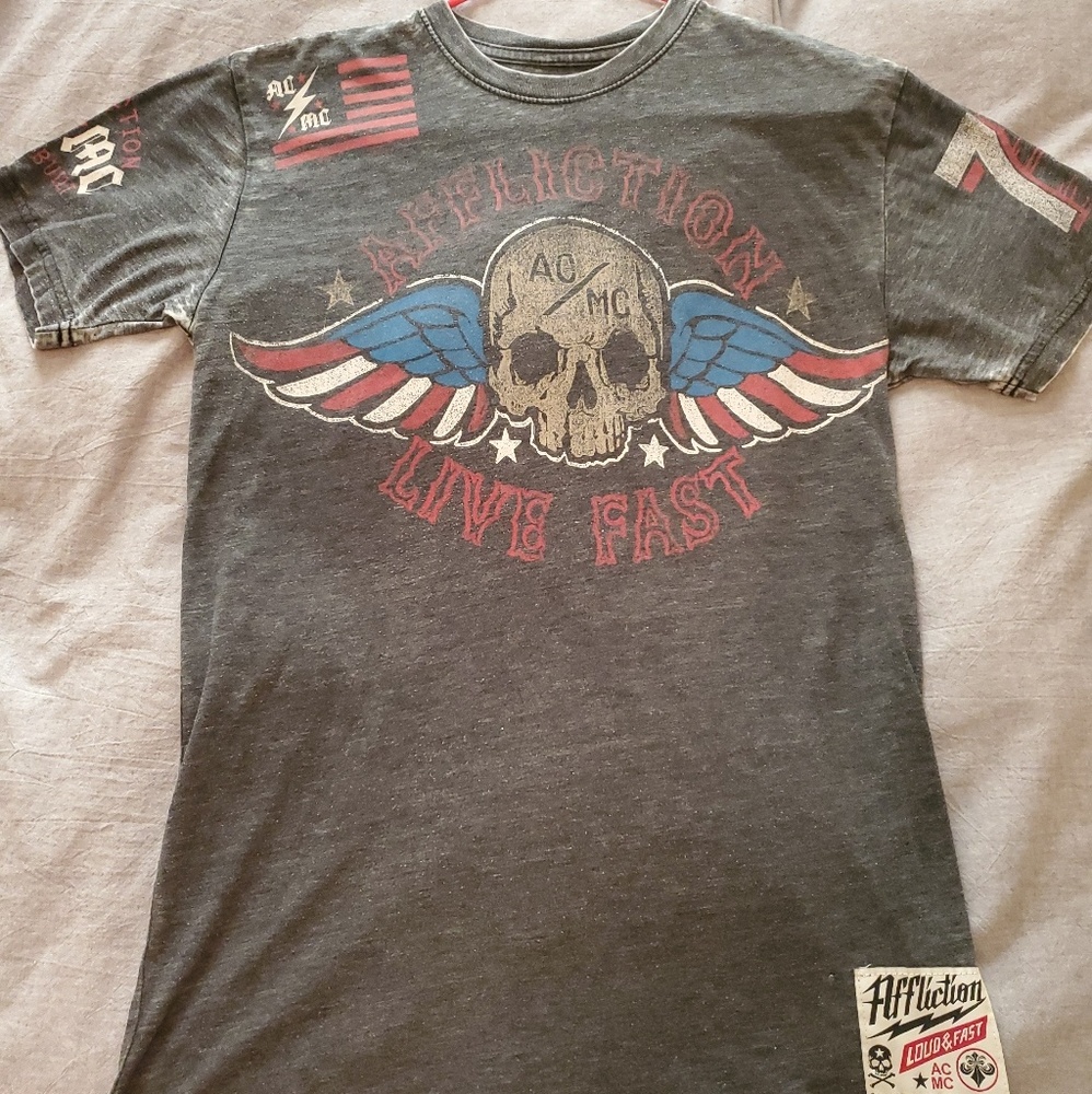 Affliction Live Fast T-shirt